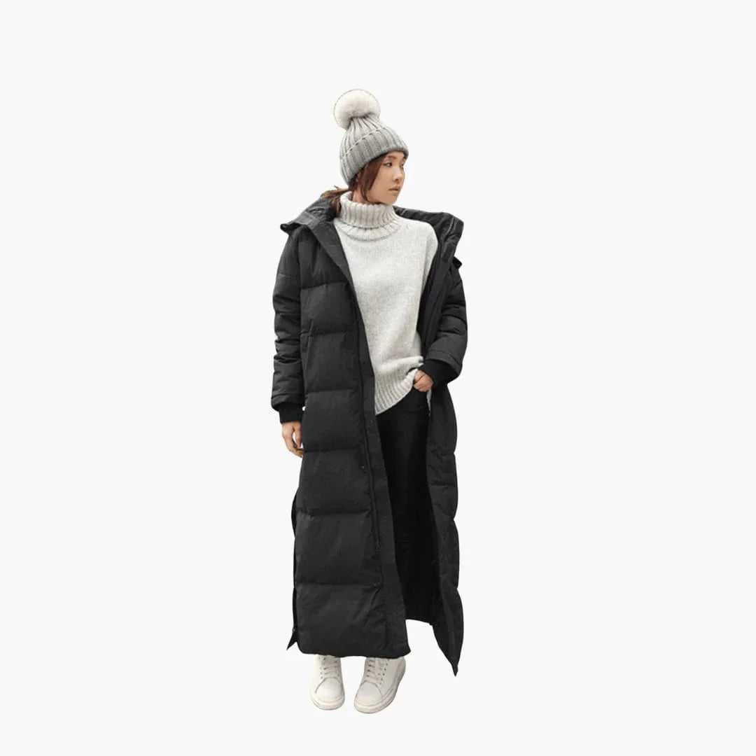 Women's Hooded Zip-Up Winter Parka