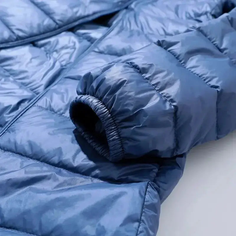 Women's Insulated Long-Sleeve Hooded Puffer Jacket