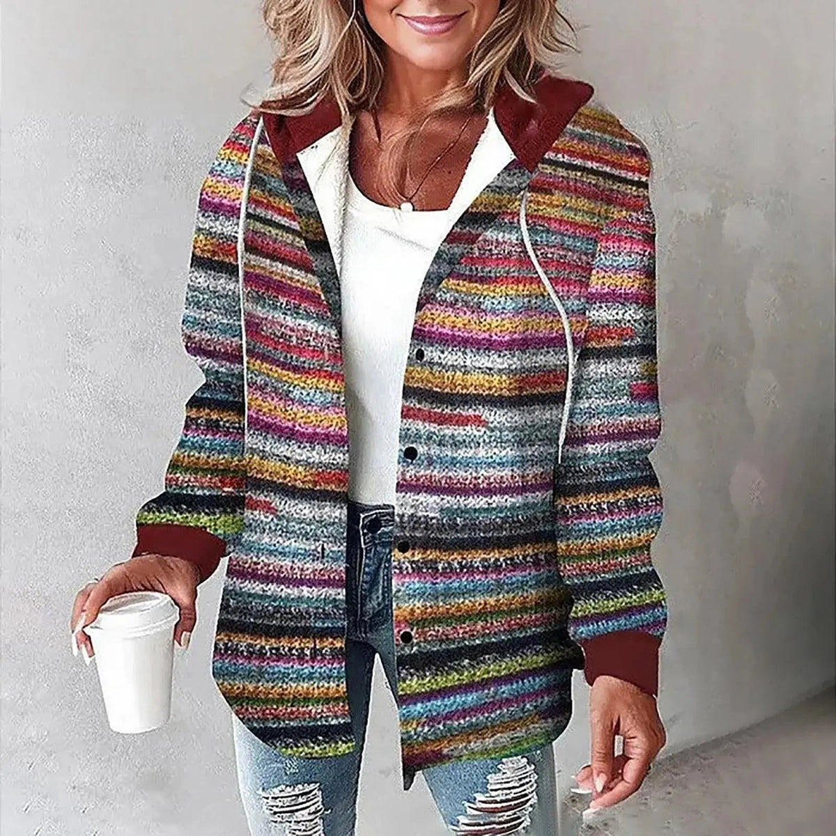 Women's Insulated Windproof Long-Sleeve Jacket