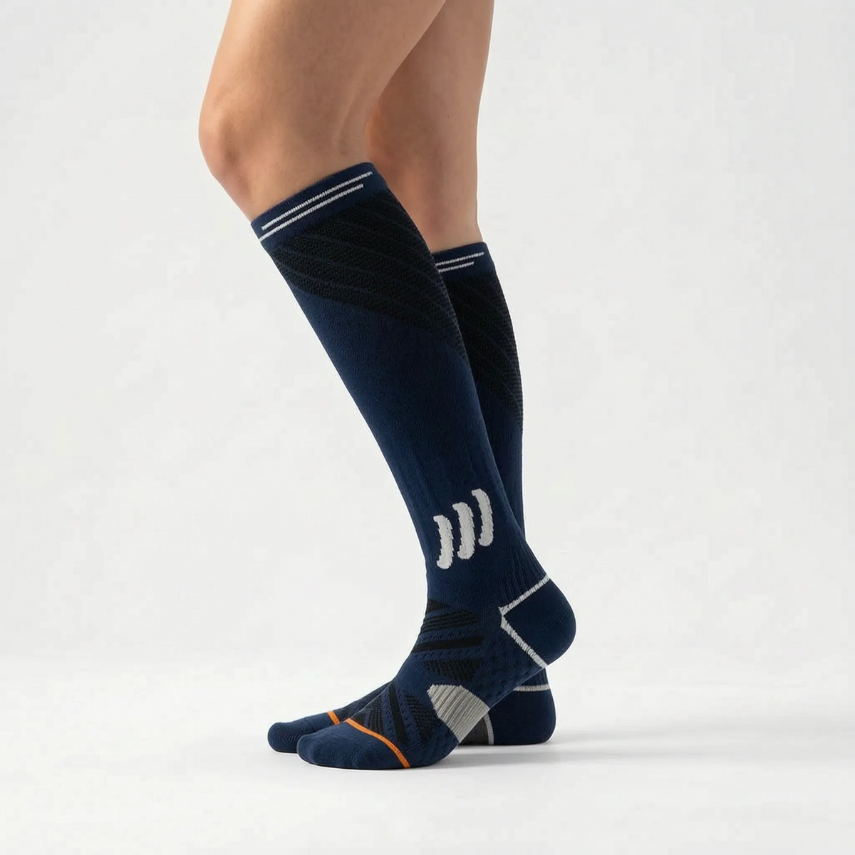 Women's Knee-High Compression Socks for All-Day Support