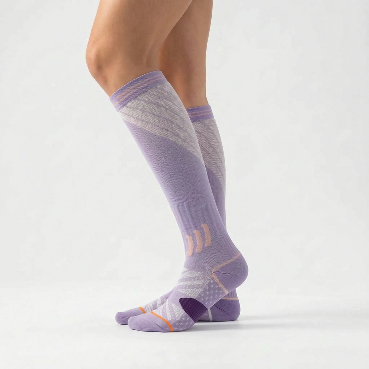 Women's Knee-High Compression Socks for All-Day Support