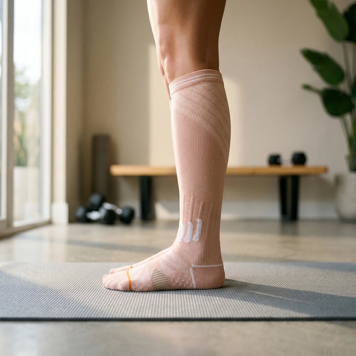 Women's Knee-High Compression Socks for All-Day Support