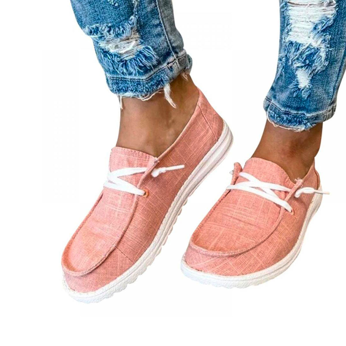 Women's Lace-Up Loafers