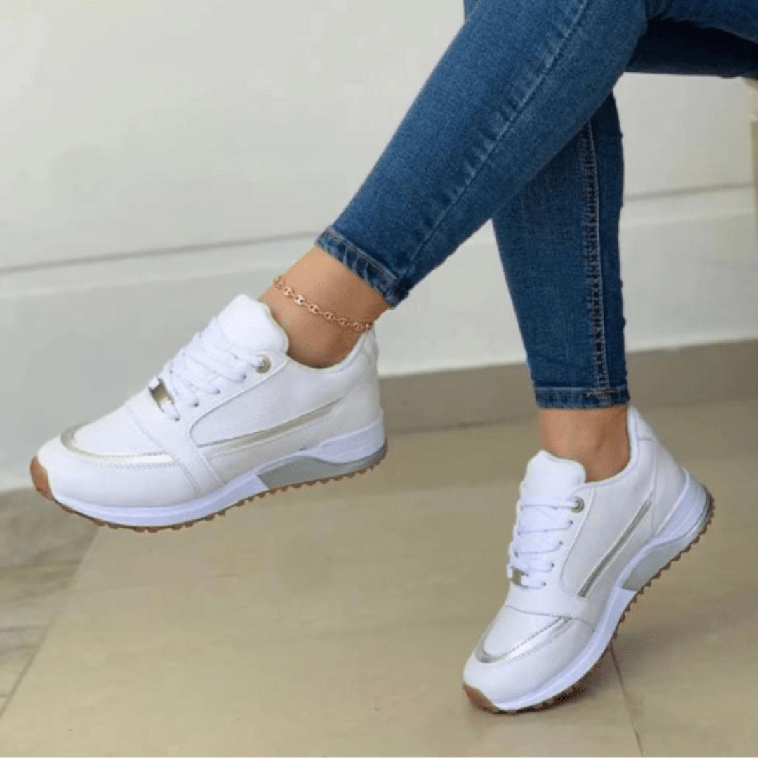 Women's Lace-Up Platform Sneakers