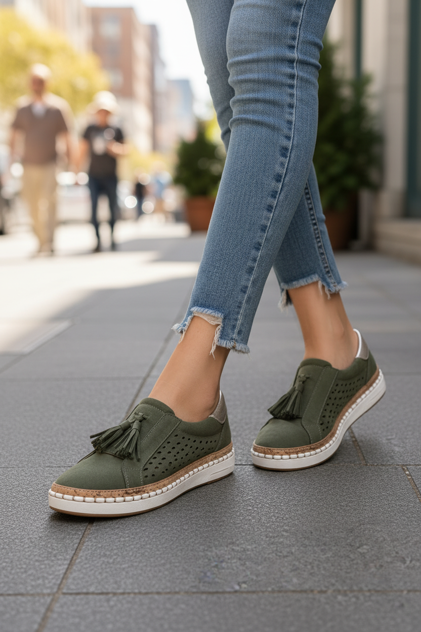Women's Lightweight Arch Support Walking Shoes for All-Day Comfort
