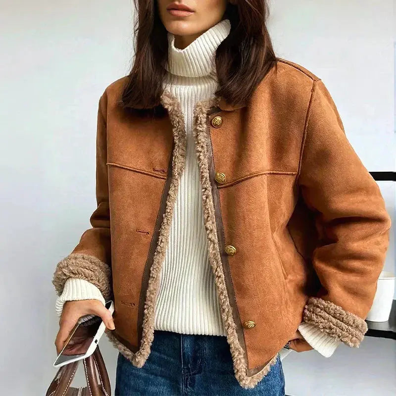 Women's Lined Jacket with Tailored Silhouette