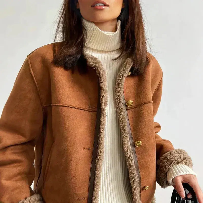 Women's Lined Jacket with Tailored Silhouette