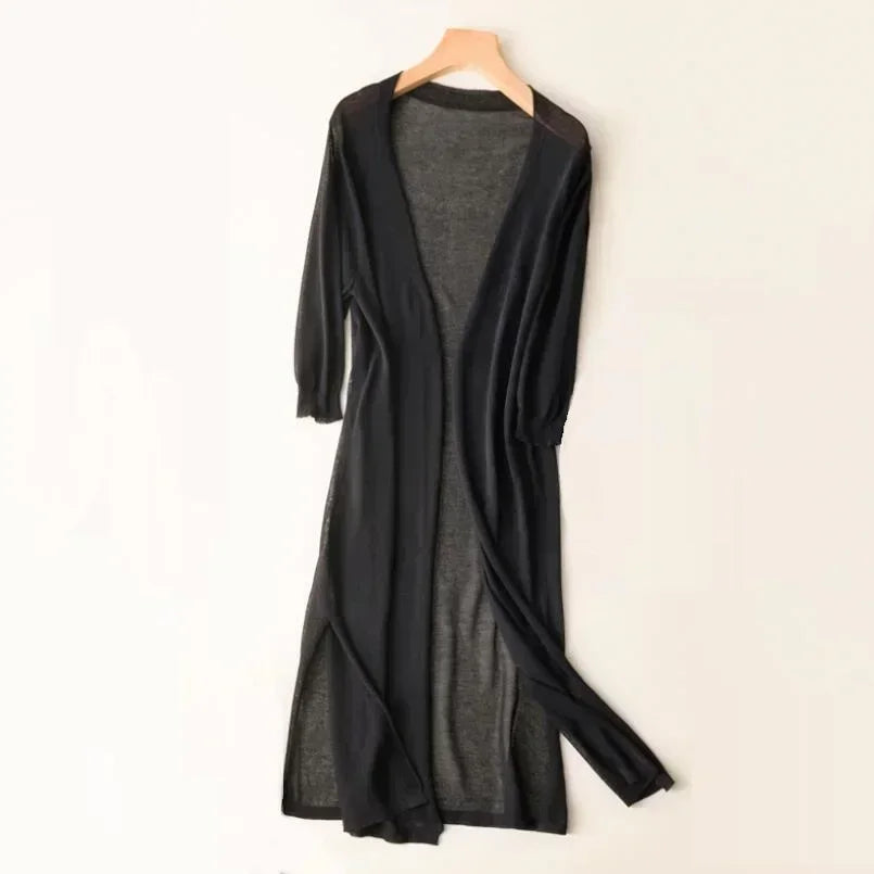 Women's Long Duster Cardigan