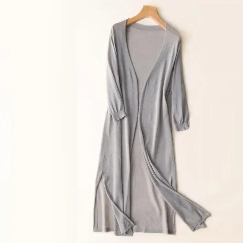 Women's Long Duster Cardigan
