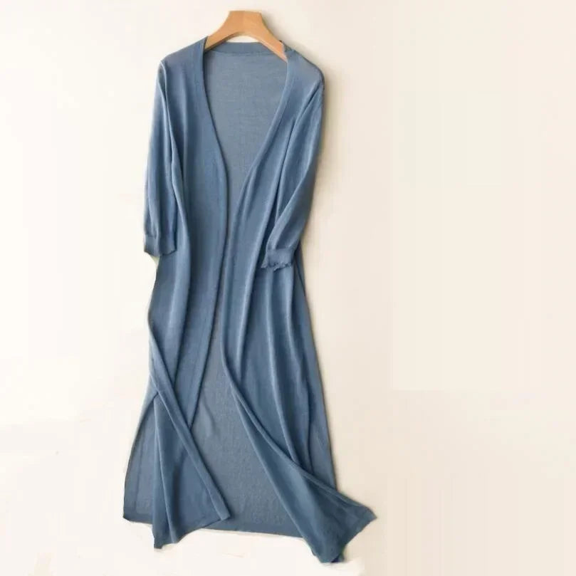 Women's Long Duster Cardigan