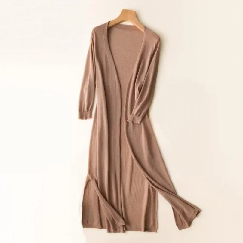 Women's Long Duster Cardigan