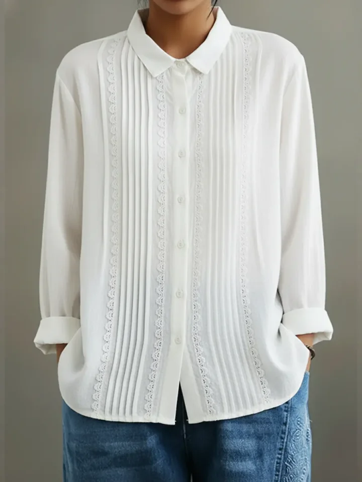 Women's Long Sleeve Button-Down Shirt