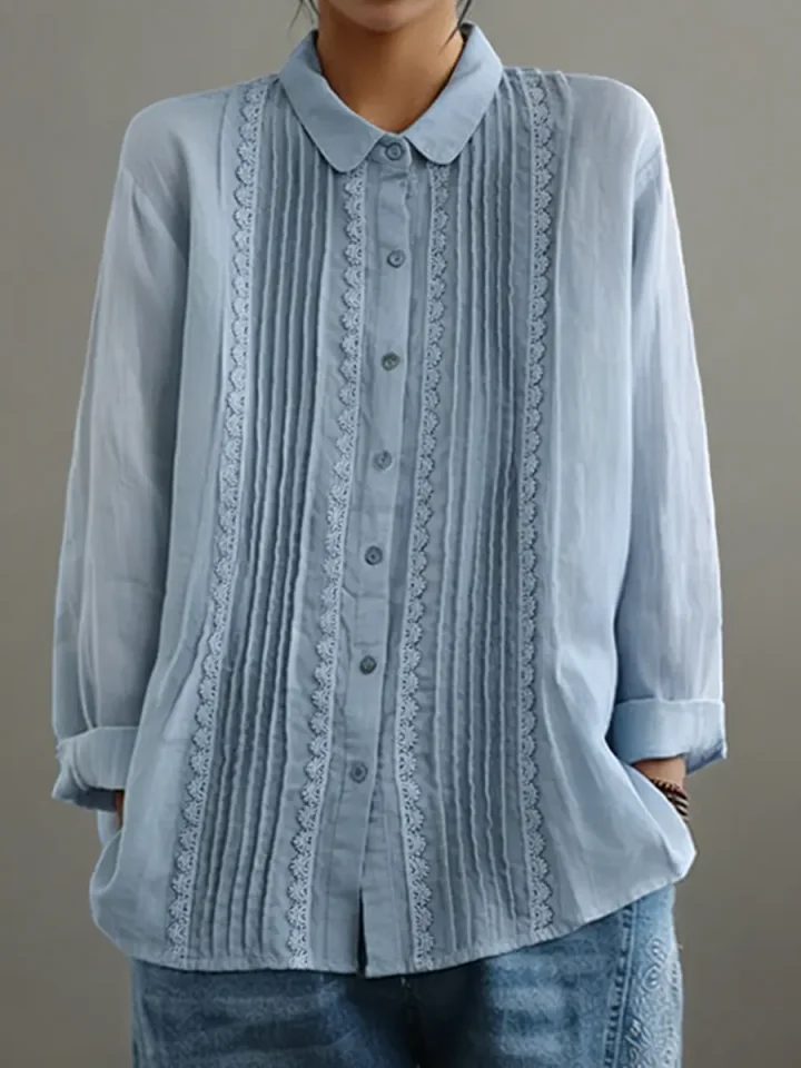 Women's Long Sleeve Button-Down Shirt