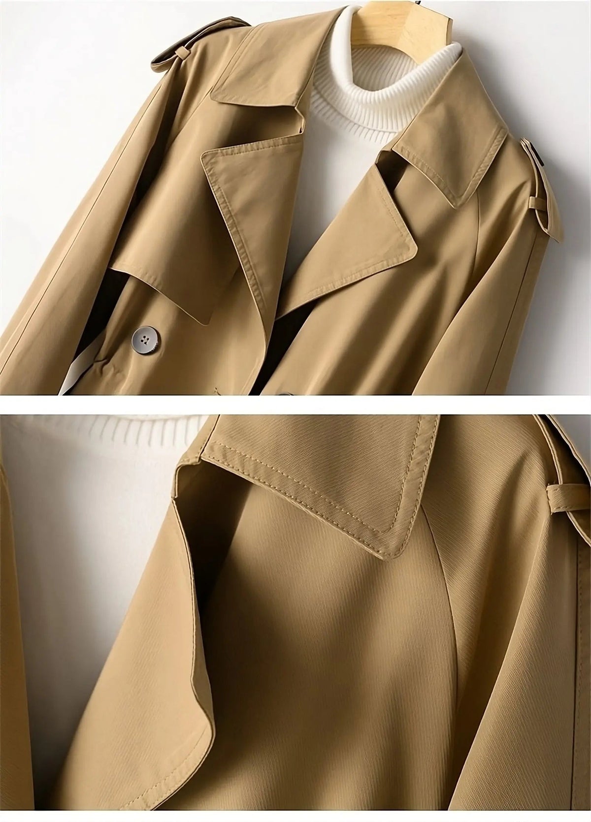 Women's Long Trench Coat