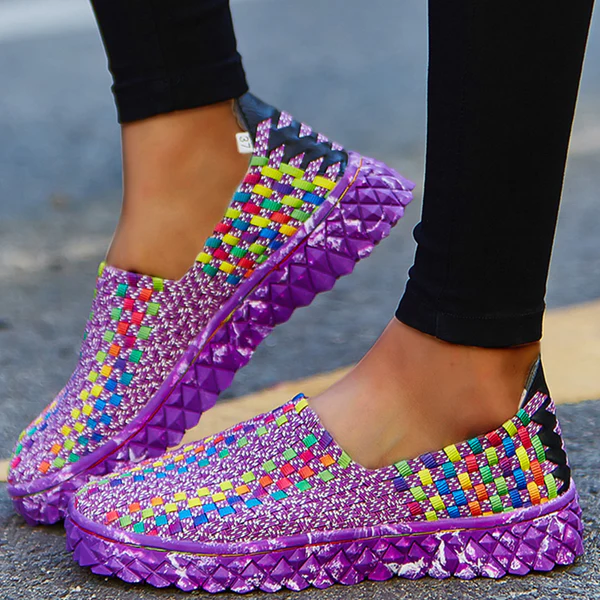Women's Memory Foam Comfort Sneakers for All-Day Support