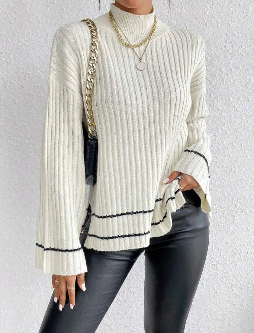 Women's Mock Neck Sweater