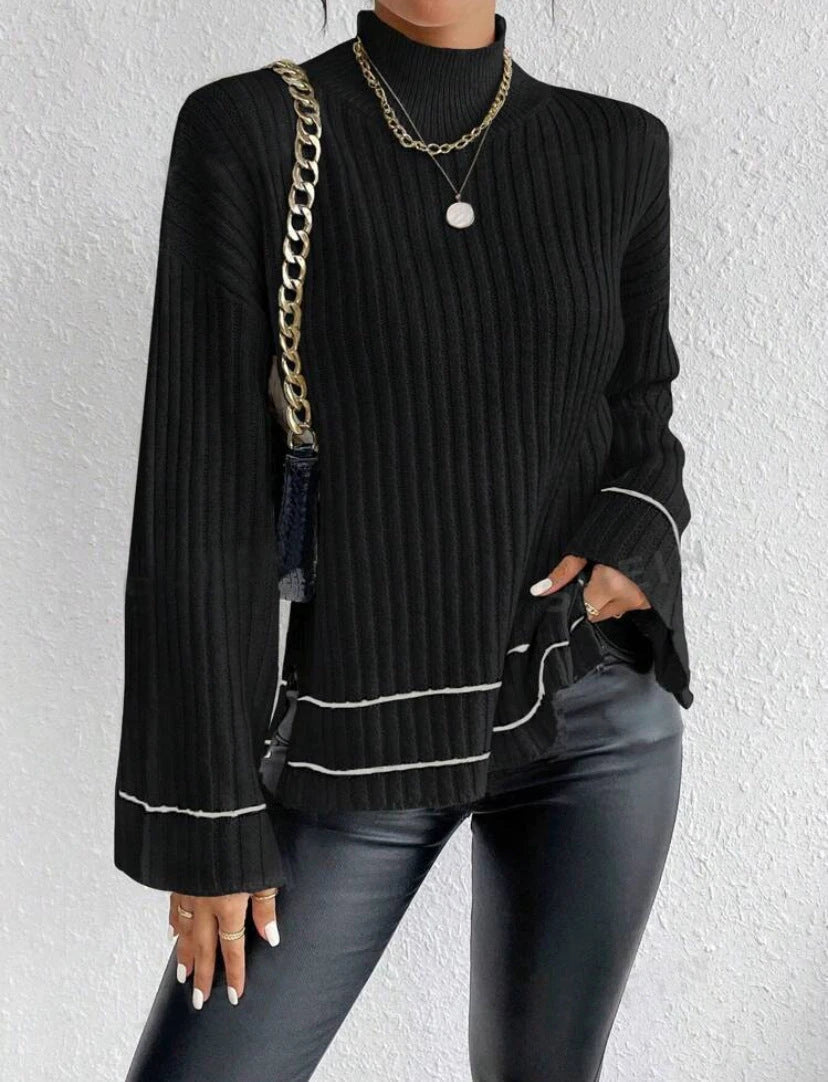 Women's Mock Neck Sweater