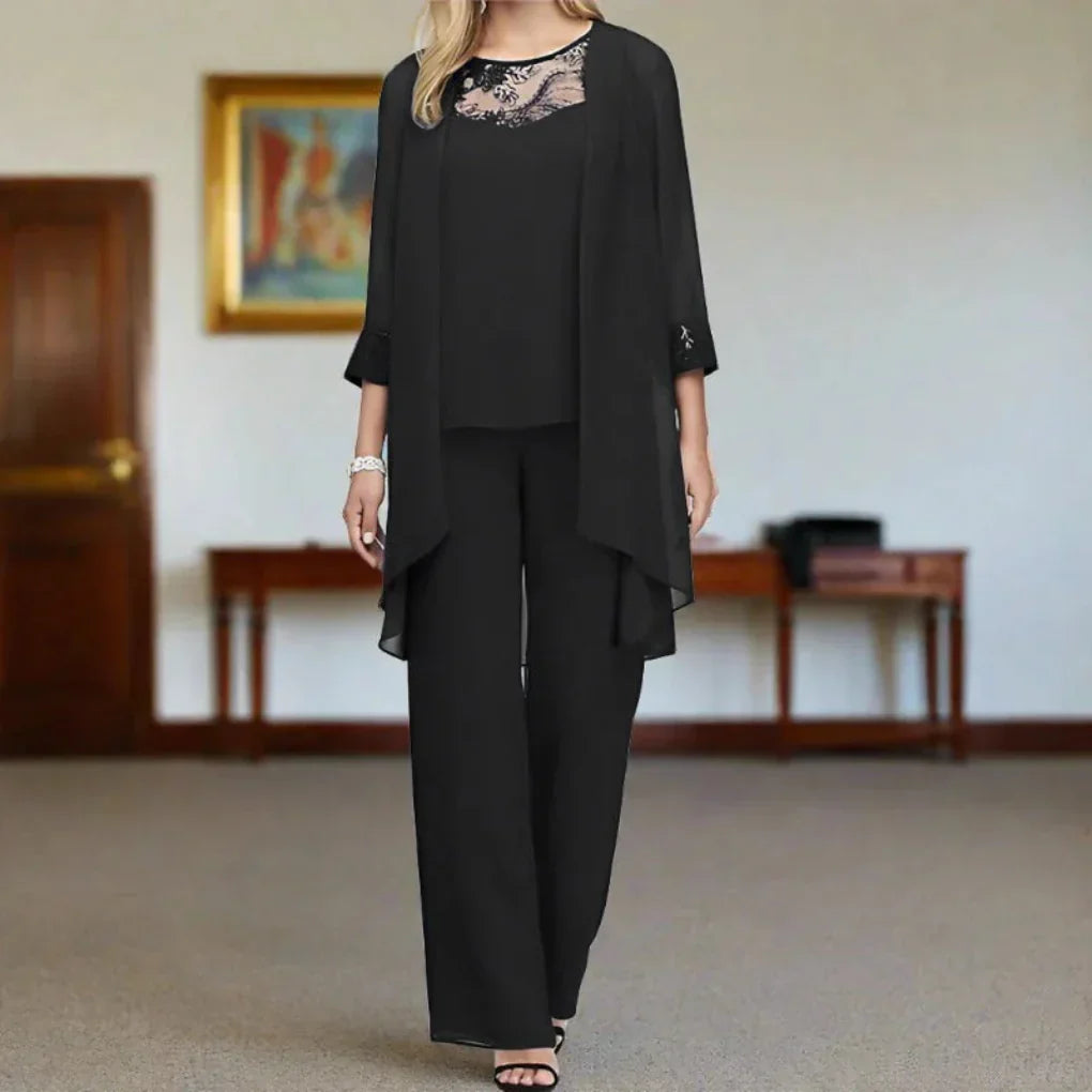 Women's Modern Coordinated Two-Piece Set