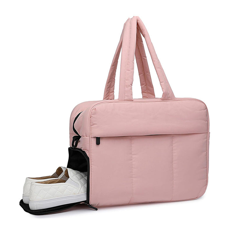Women's Multifunctional Travel Weekend Bag with Insulated Design