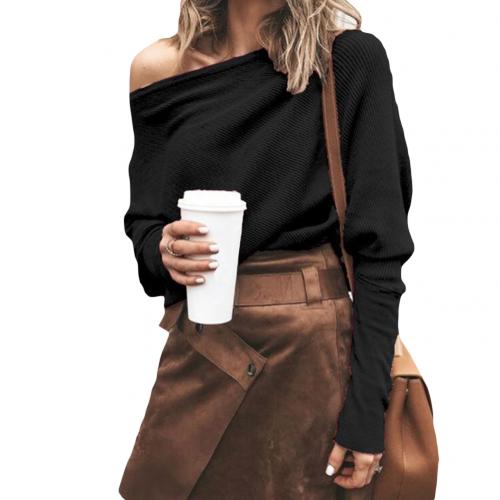 Women's Off-Shoulder Oversized Sweater
