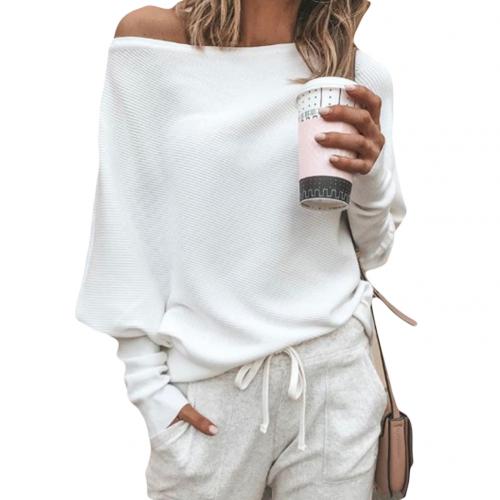 Women's Off-Shoulder Oversized Sweater