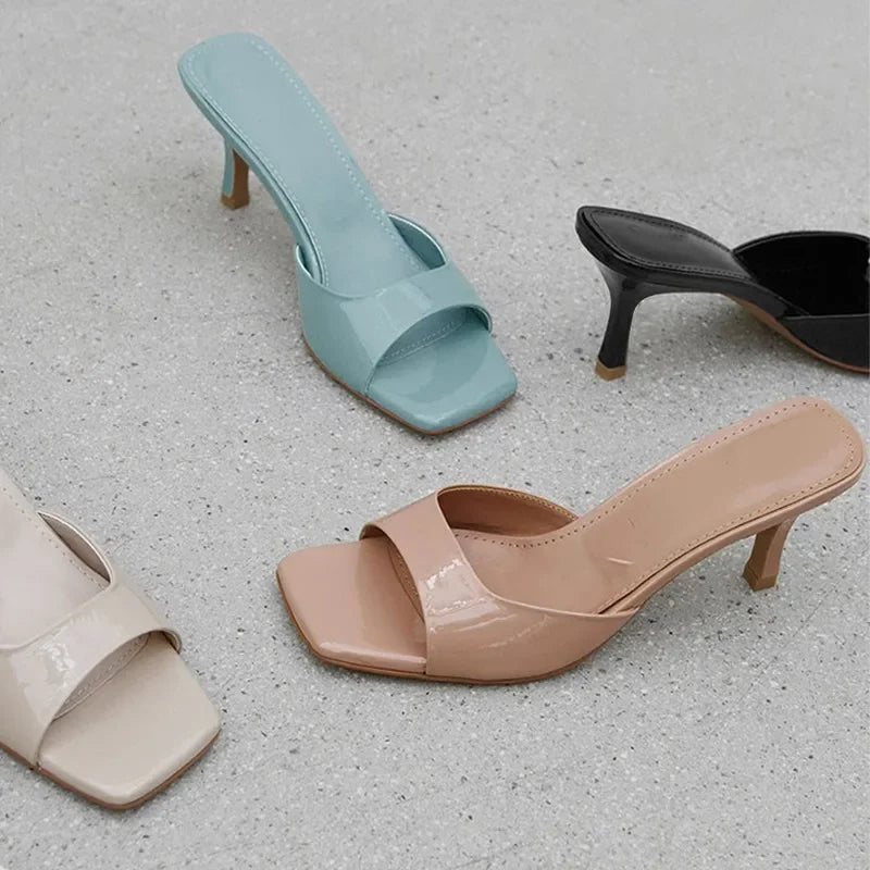 Women's Open-Back Slip-On Mules – Stylish & Comfortable
