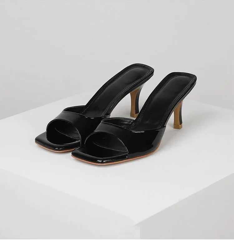 Women's Open-Back Slip-On Mules – Stylish & Comfortable