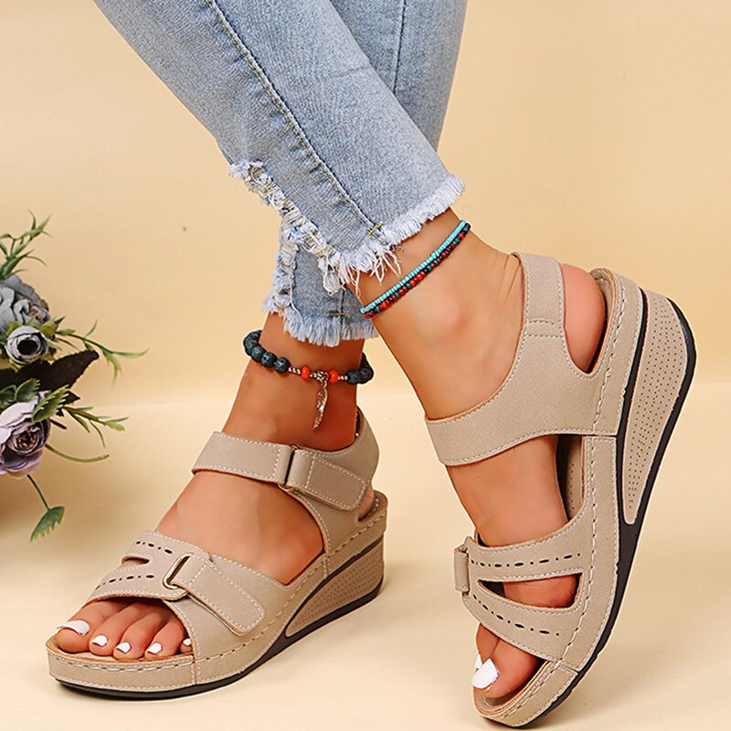 Women's Open-Toe Wedge Sandals