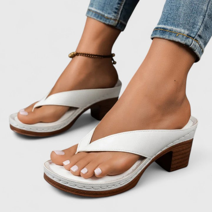 Women's Orthopedic Comfort Heeled Sandals