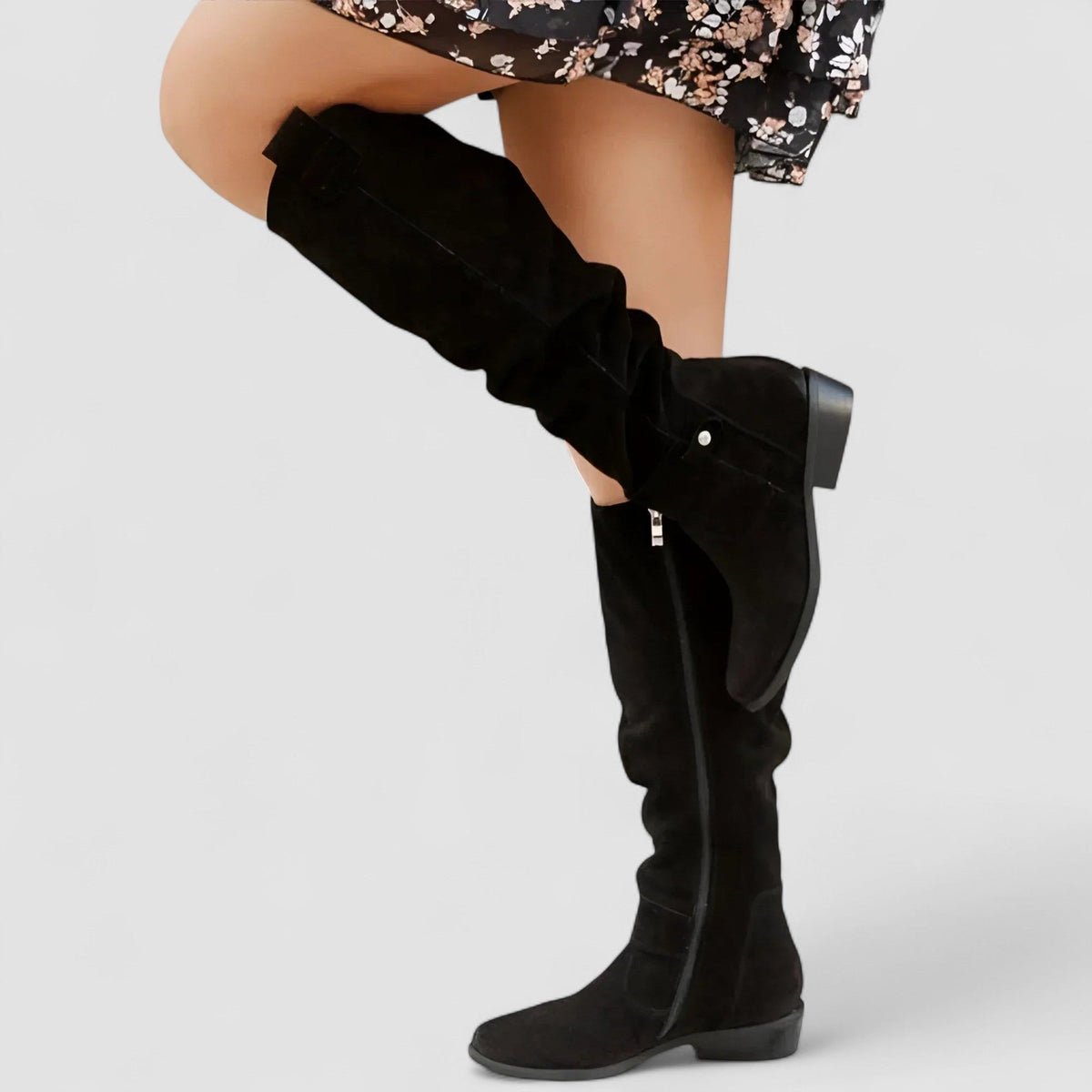 Women's Orthopedic Knee-High Slouch Boots