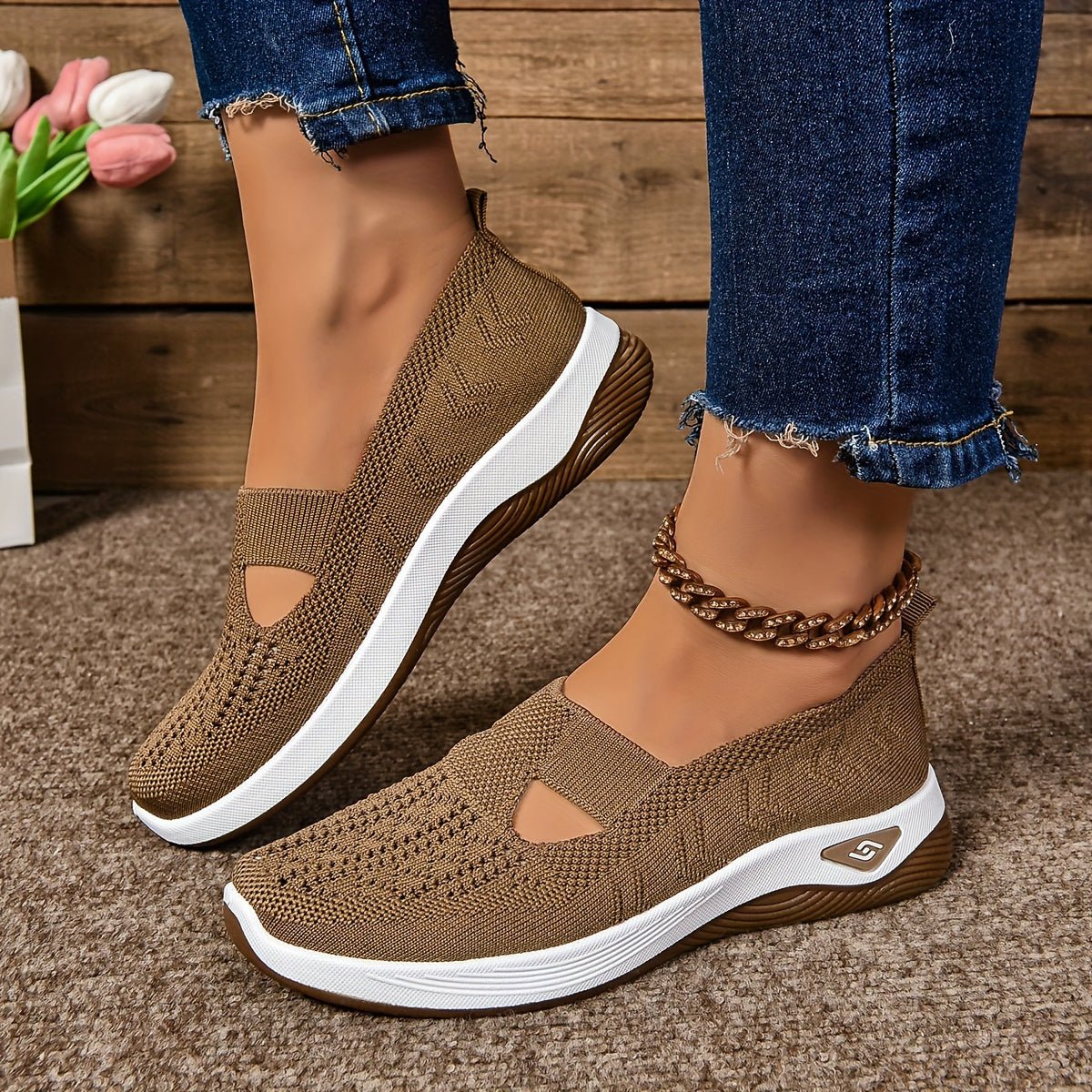Women's Orthopedic Slip-On Comfortable Sneaker Sandals