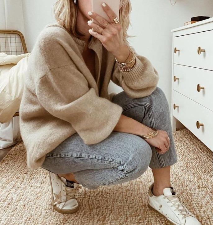 Women's Oversized Cardigan