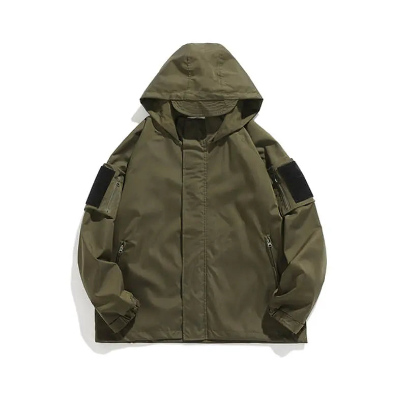 Women's Oversized Hooded Jacket with Relaxed Fit
