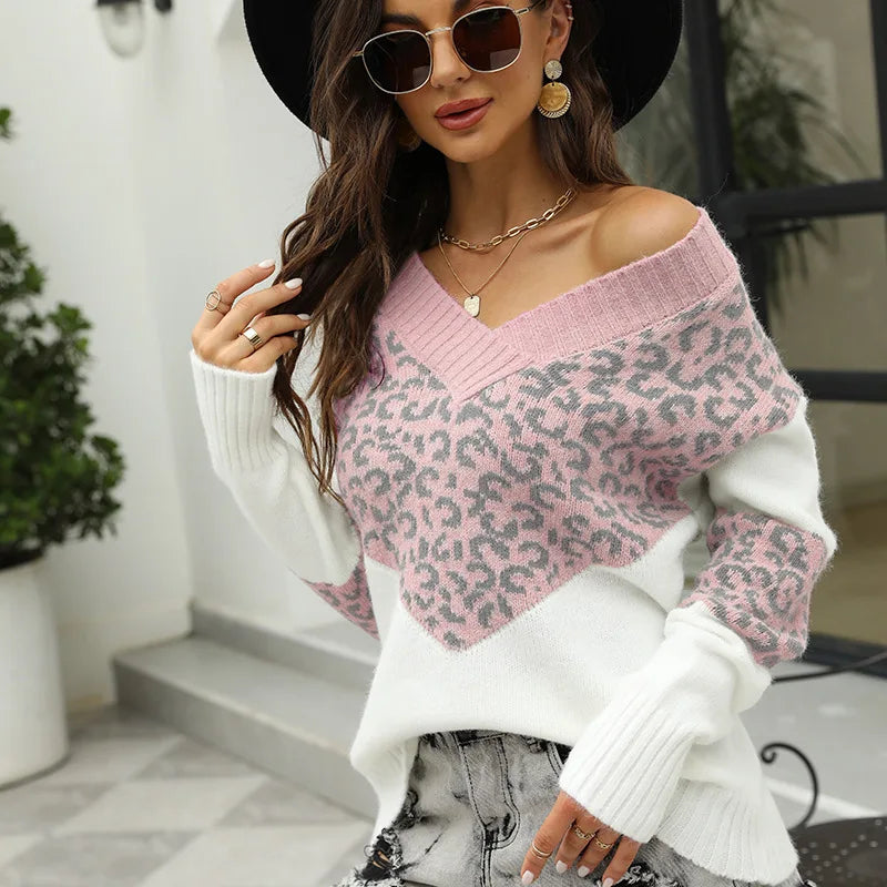 Women's Oversized Striped Sweater