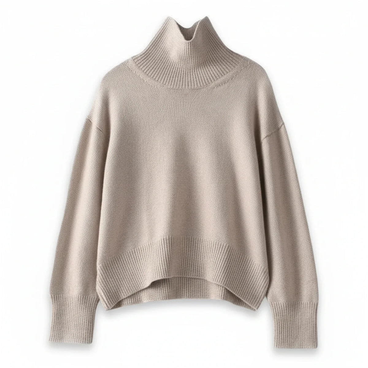 Women's Oversized Turtleneck Sweater