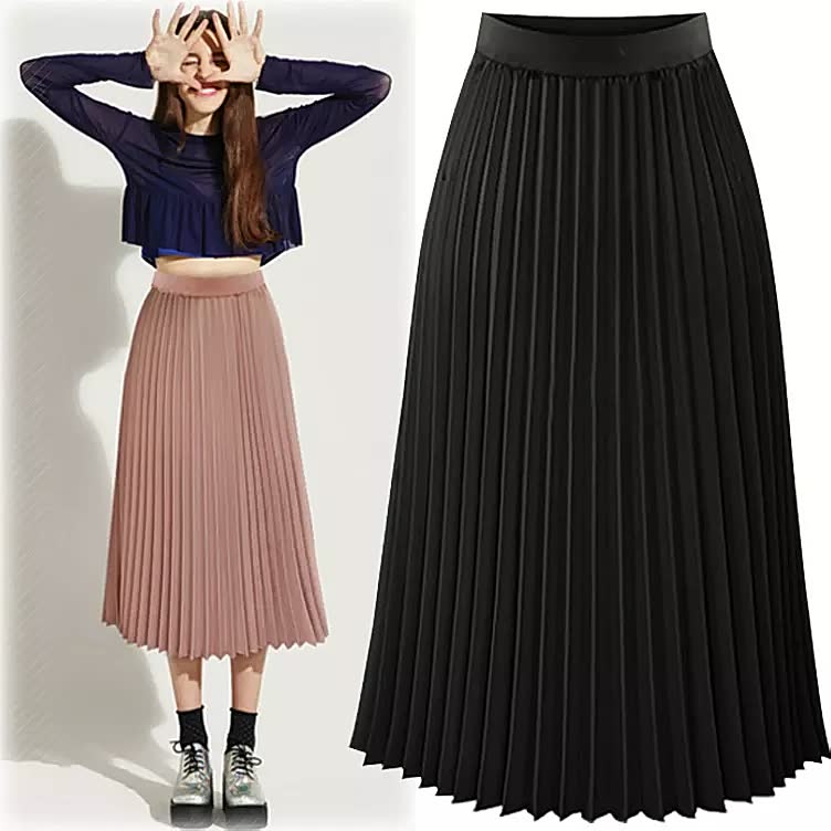 Women's Pleated Skirt