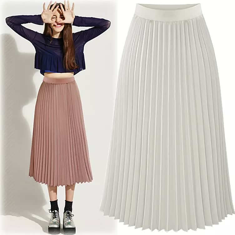 Women's Pleated Skirt
