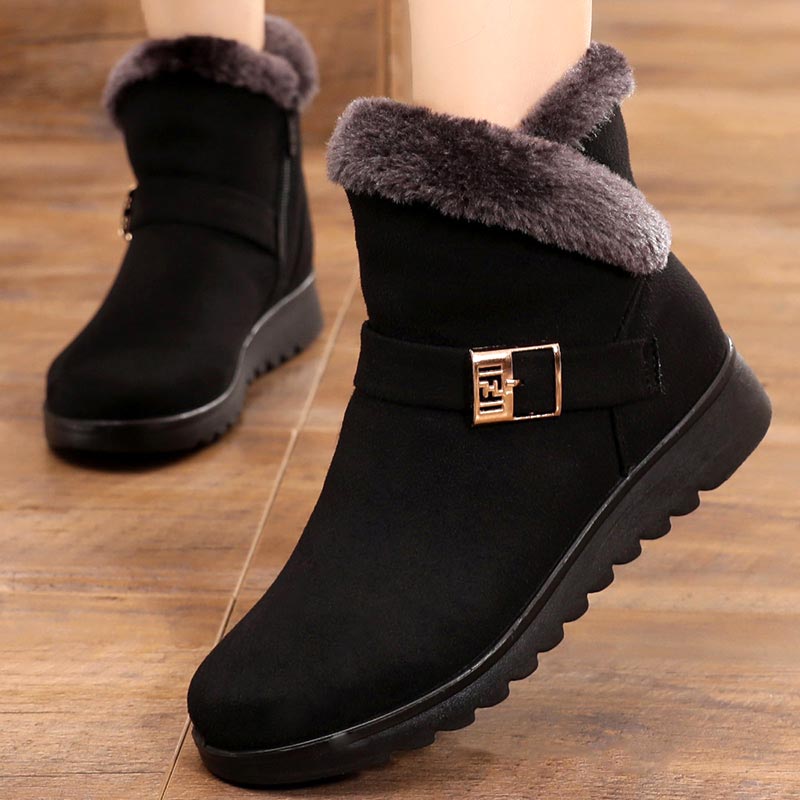 Women's Plush Snow Boots