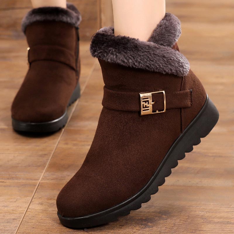 Women's Plush Snow Boots