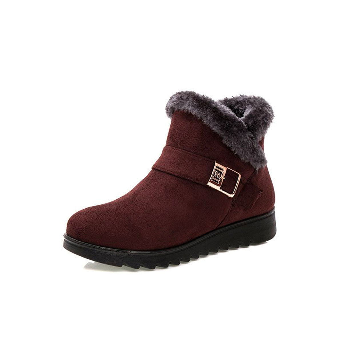 Women's Plush Snow Boots