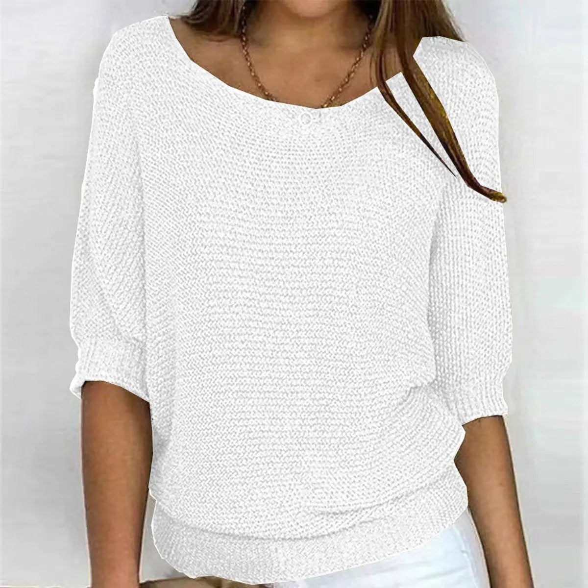 Women's Relaxed-Fit Batwing-Sleeve Sweater