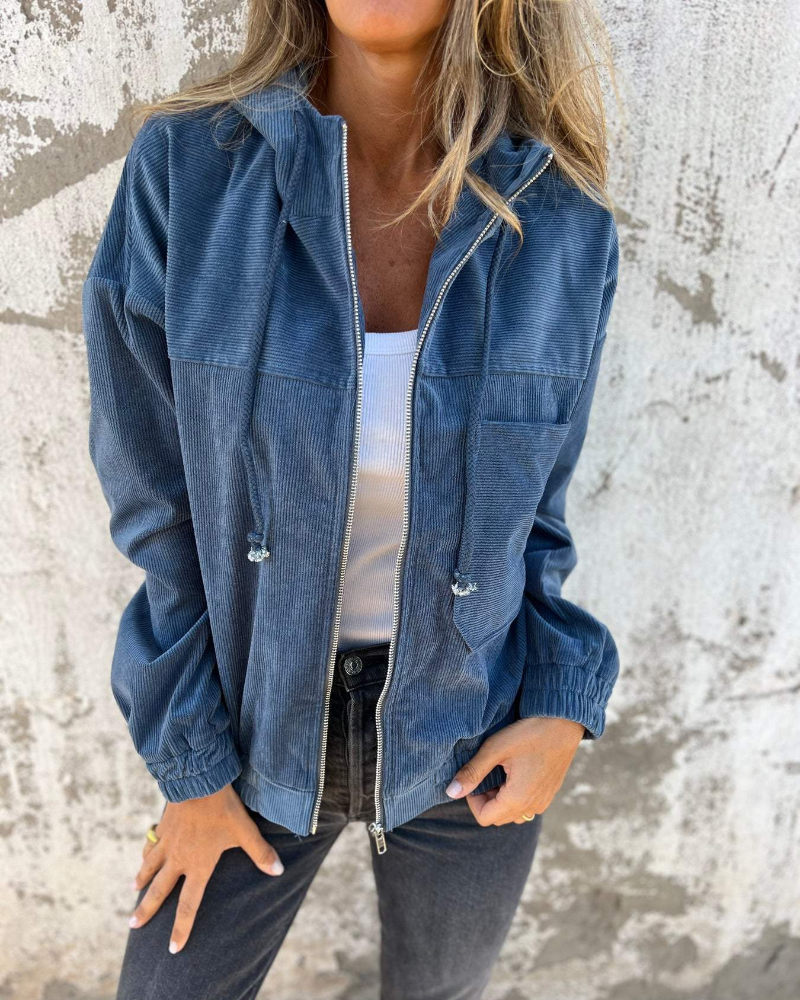Women's Relaxed Fit Hooded Jacket