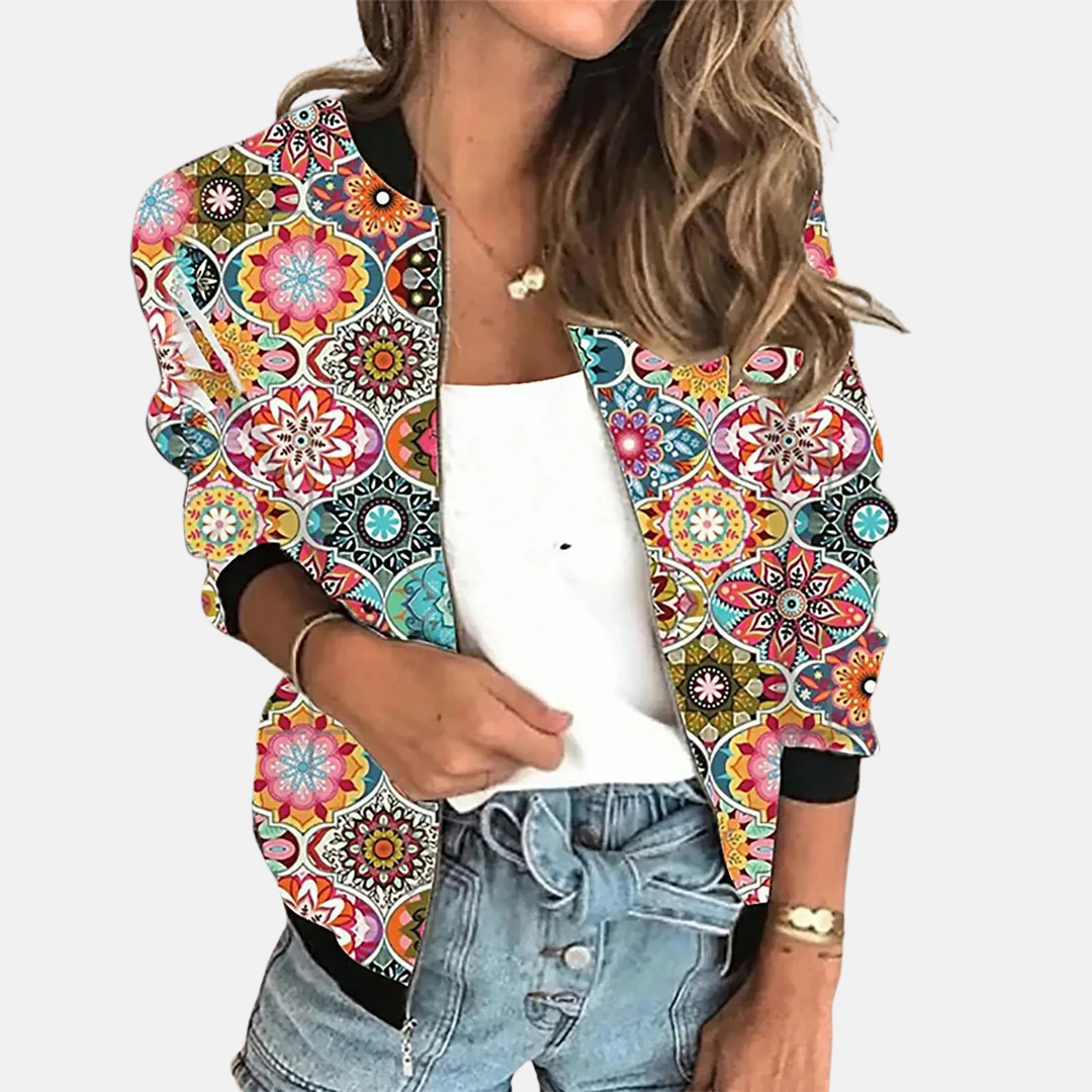 Women's Retro Bomber Jacket