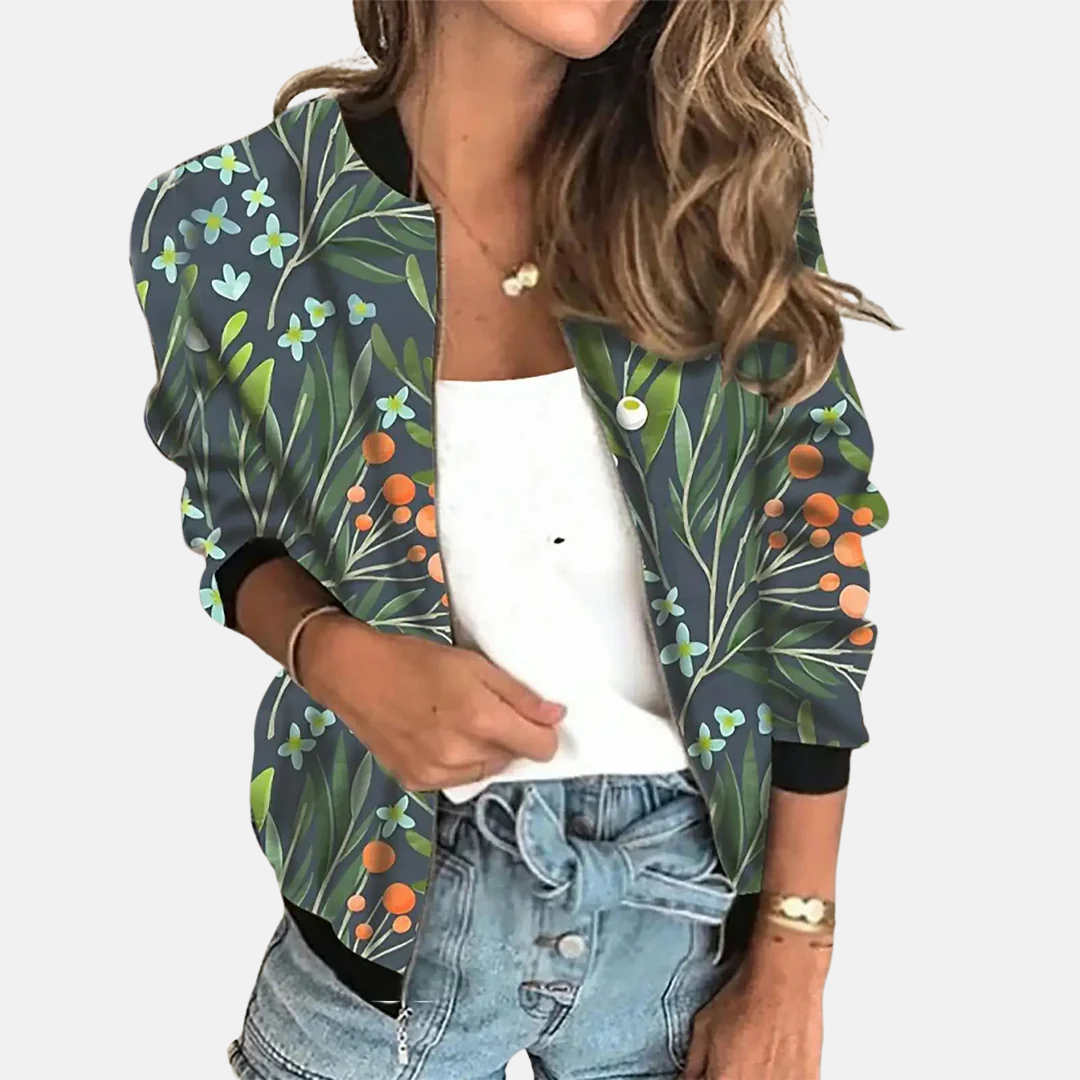 Women's Retro Bomber Jacket
