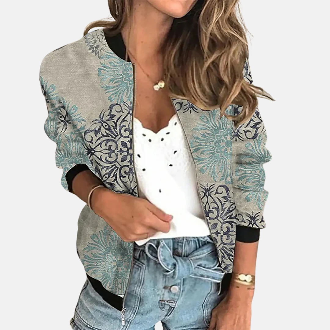 Women's Retro Bomber Jacket