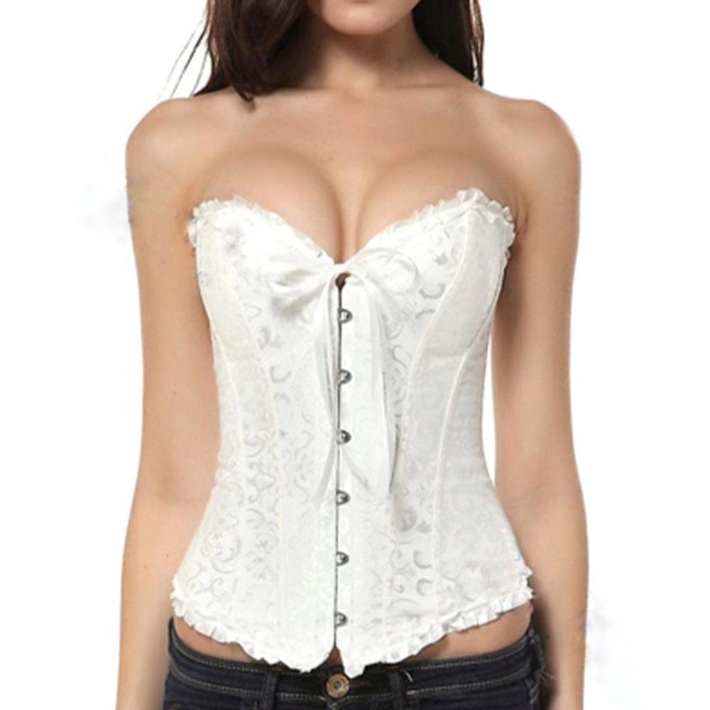 Women's Retro Boned Corset – Adjustable Waist Trainer for a Sculpted Silhouette