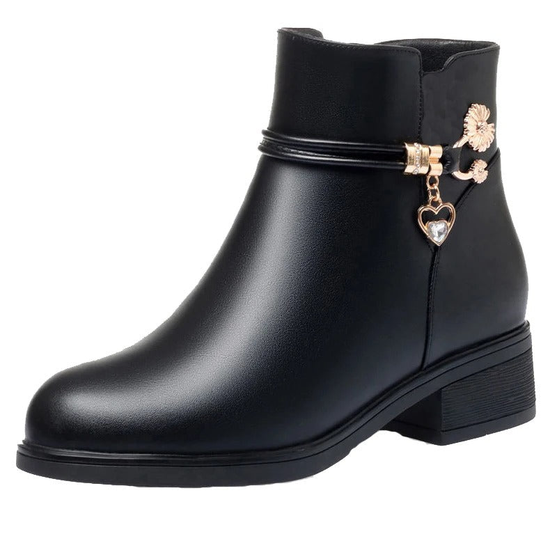 Women's Rhinestone Ankle Boots