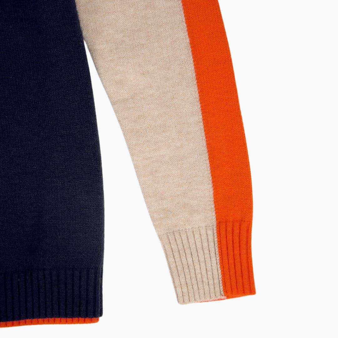 Women's Round Neck Long-Sleeve Sweater