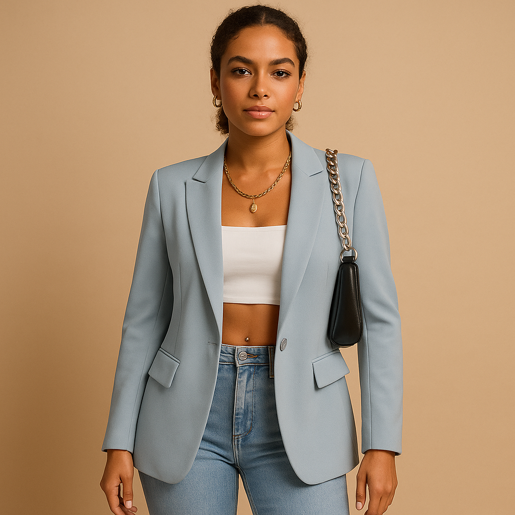 Women's Single-Button Blazer