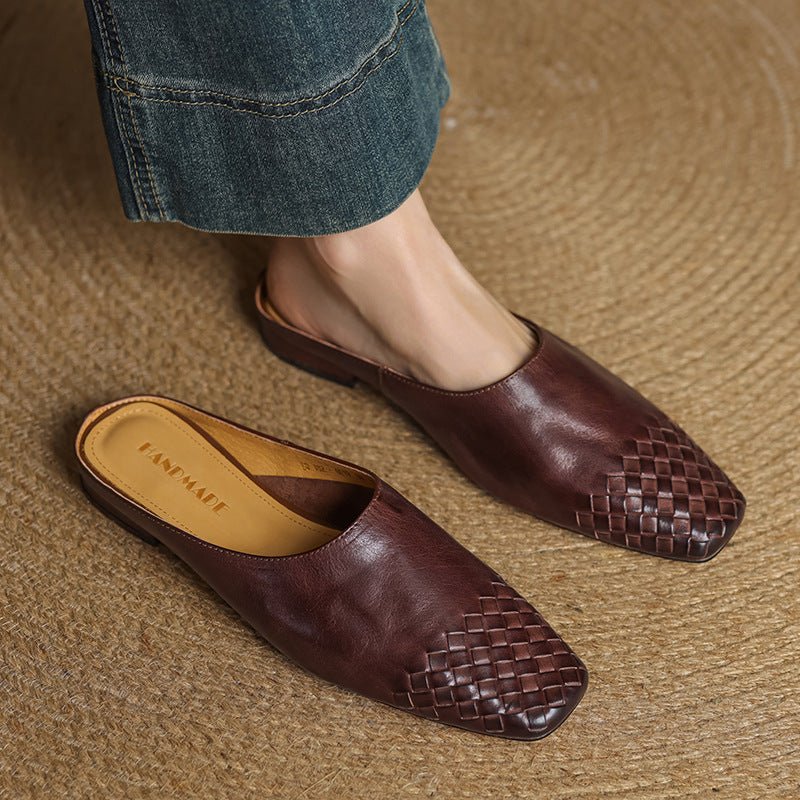 Women's Square-Toe Mules